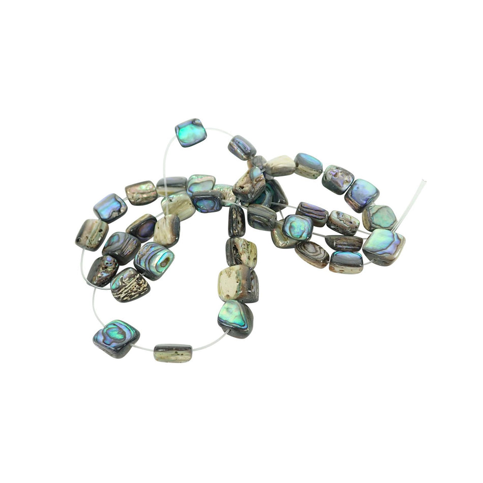 Paua Abalone Paua Nugget Shell Beads - Large, Pack of 40