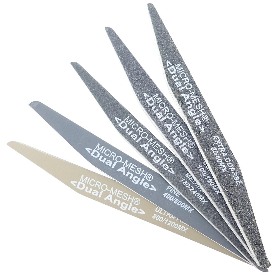 Angled Flexifiles - Set of 5, m x