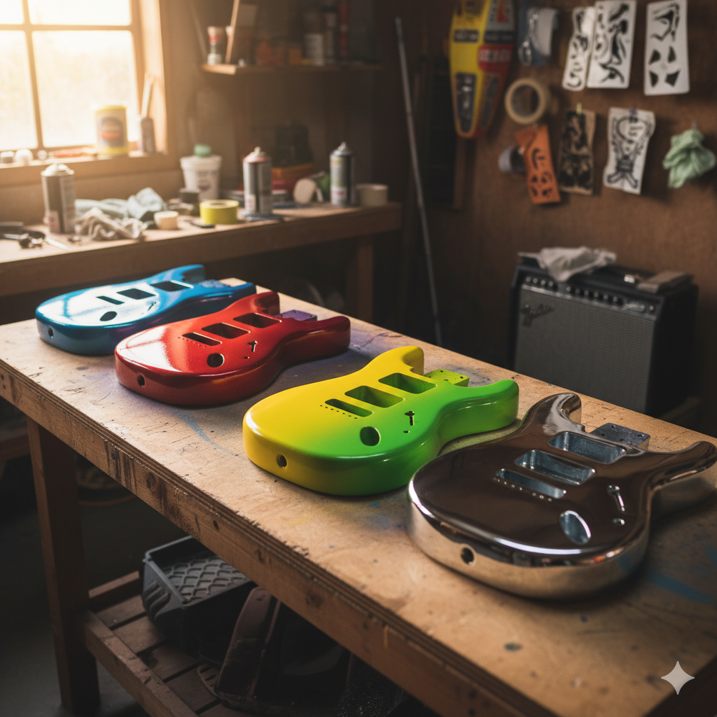 Why You Should Paint Your Own Guitar (And Why You Can!)