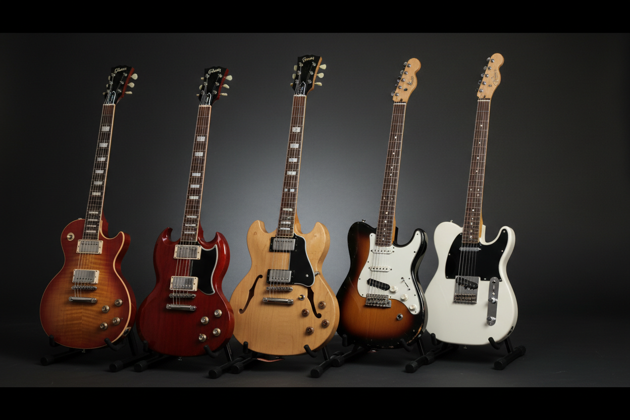 Guitar Paint Colours: Matching Classic Fender & Gibson Finishes