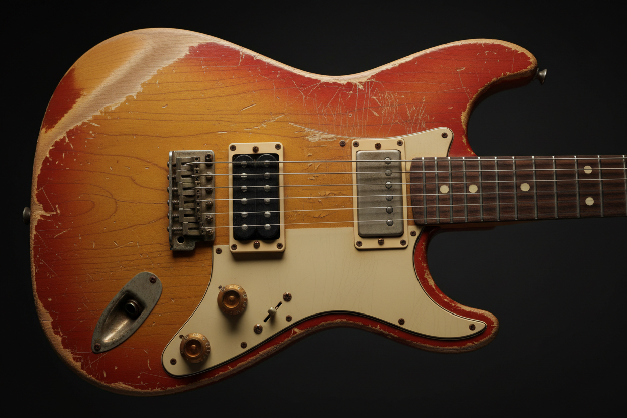 How to Relic a Guitar Finish — Checking, Wear & Ageing Guide