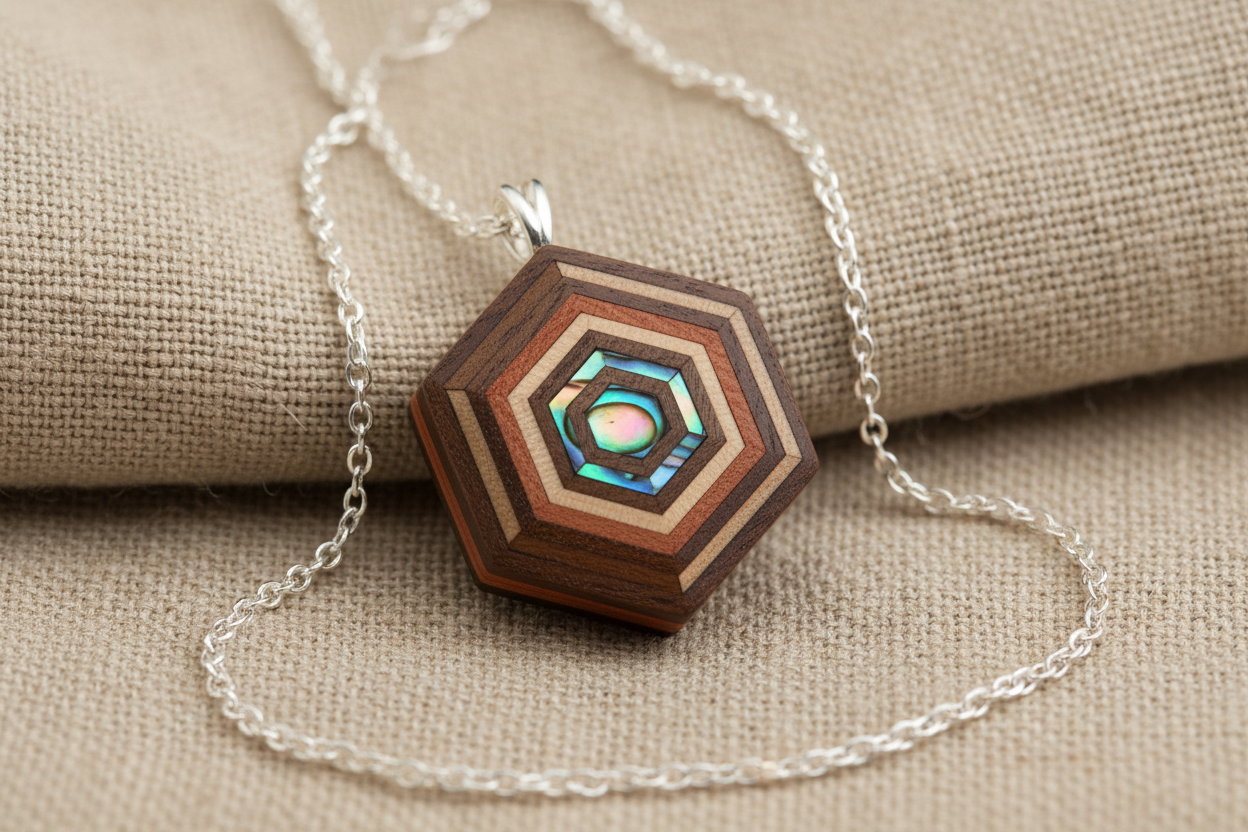 The Zero-Waste Crafter: Turning Luthier Offcuts into Unique Pendants