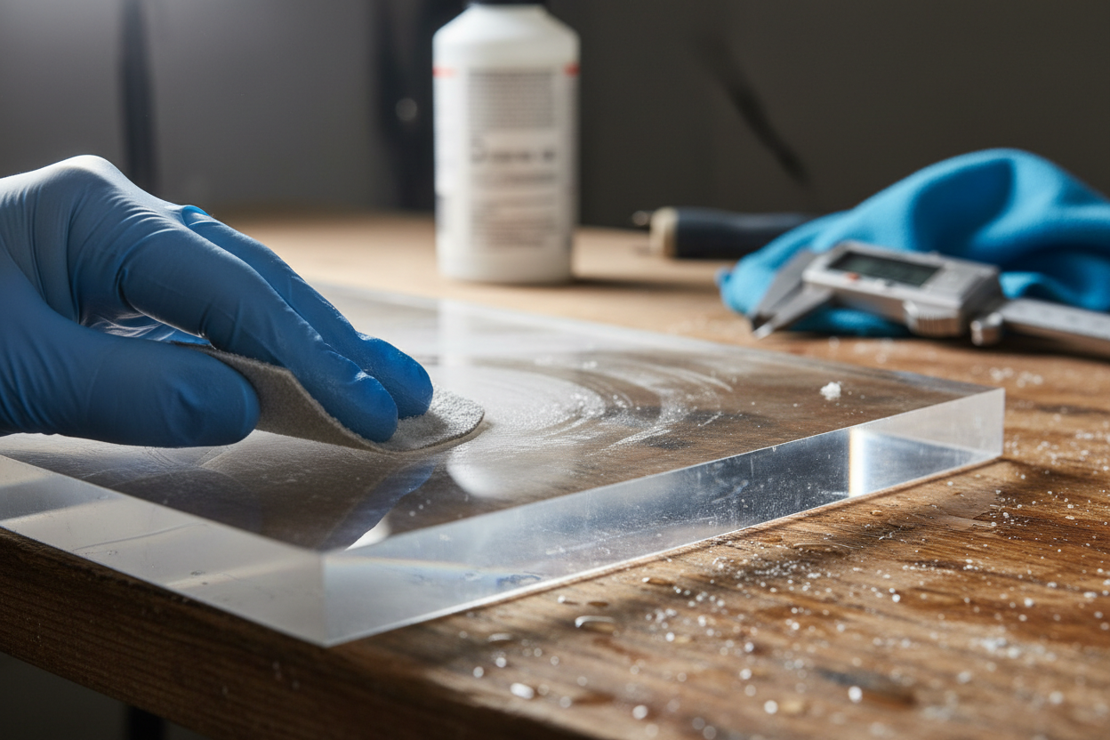 How to Polish Acrylic to a Mirror Finish — Sanding & Buffing