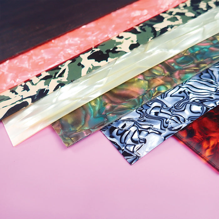 Celluloid Sheets & Veneers: Pearloid, Tortoiseshell & Ivory