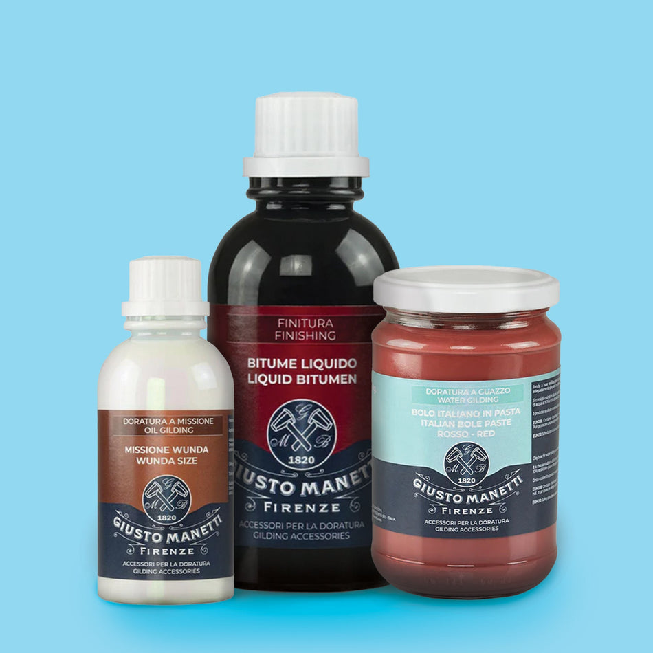 Gilding Size (Adhesive) & Sealers