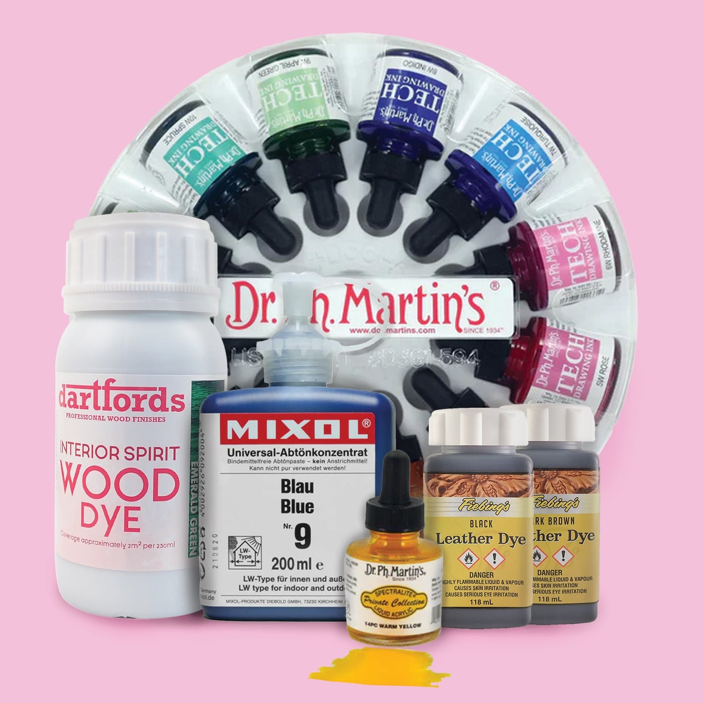 Inks, Dyes & Stains