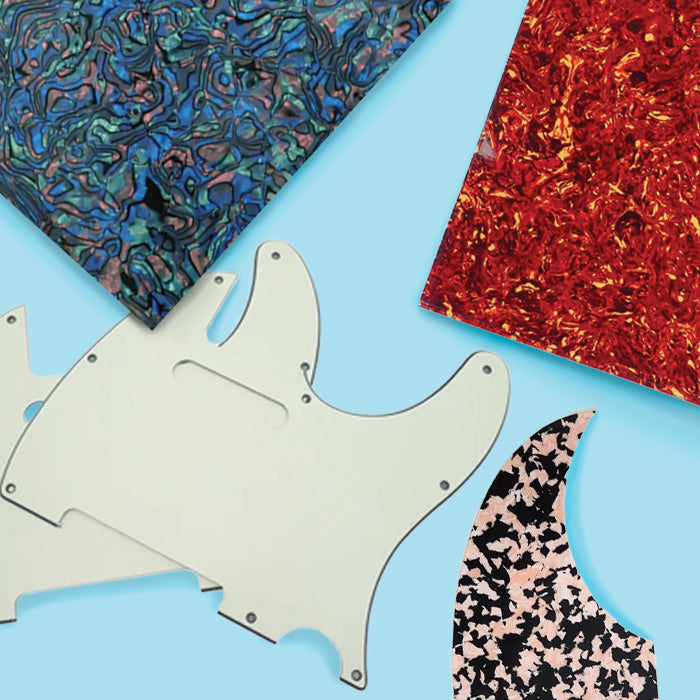Selection of plastic sheet materials in mixed types
