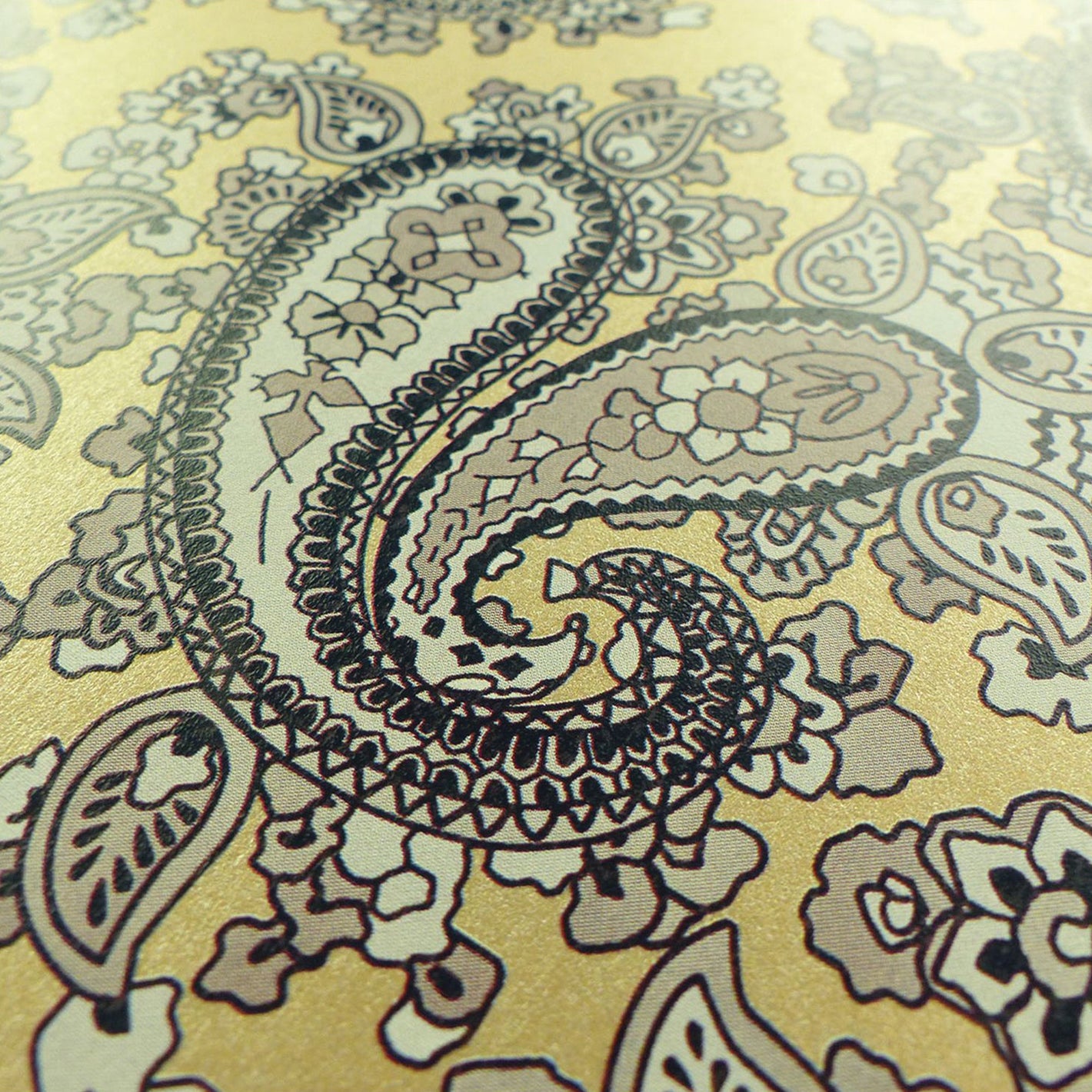 Paisley pattern guitar body decals shown in a range of colourways
