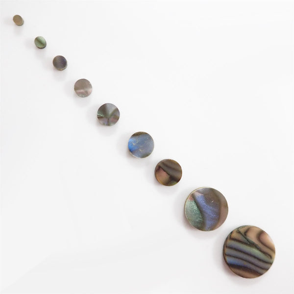Abalone Pattern Celluloid Dot Inlay
