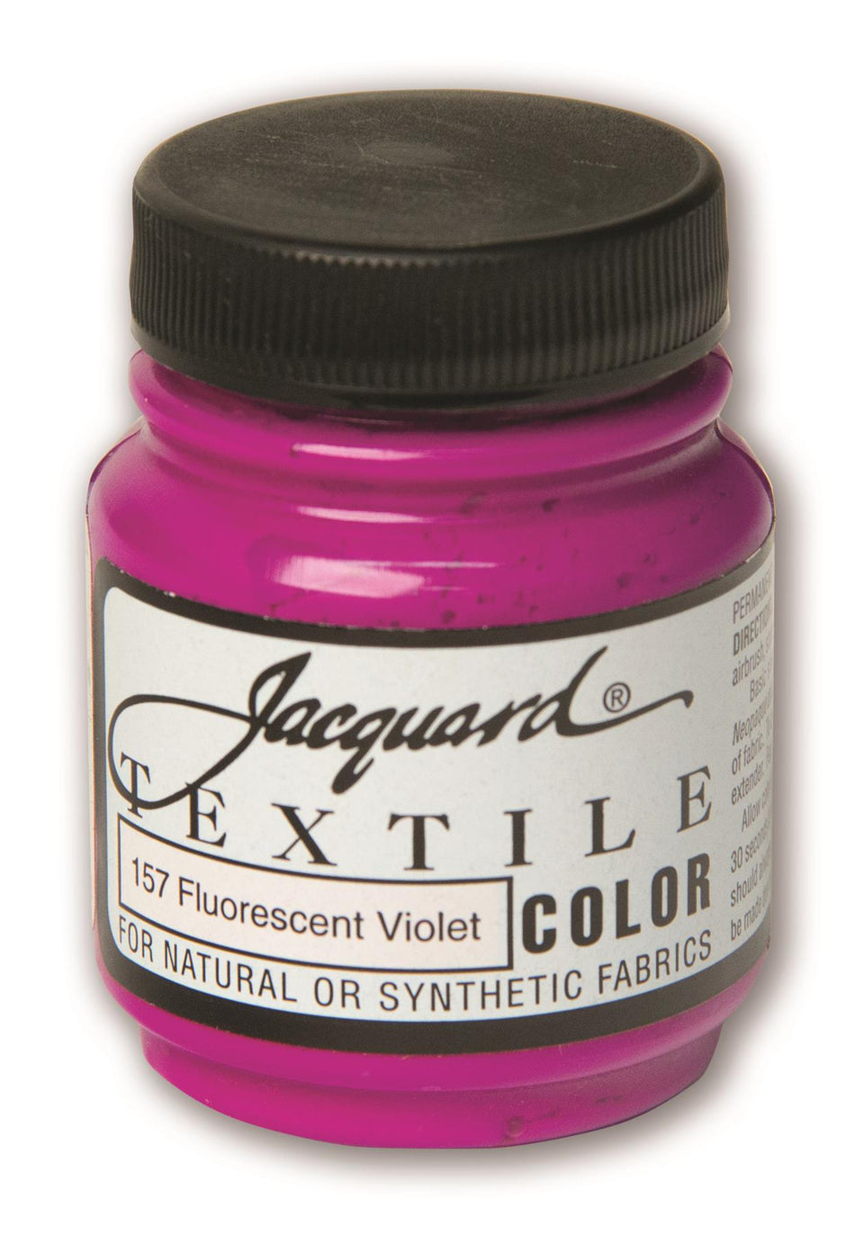 JAC1157 Fluorescent 157 Violet Textile Color Paint - 2.25 fl oz