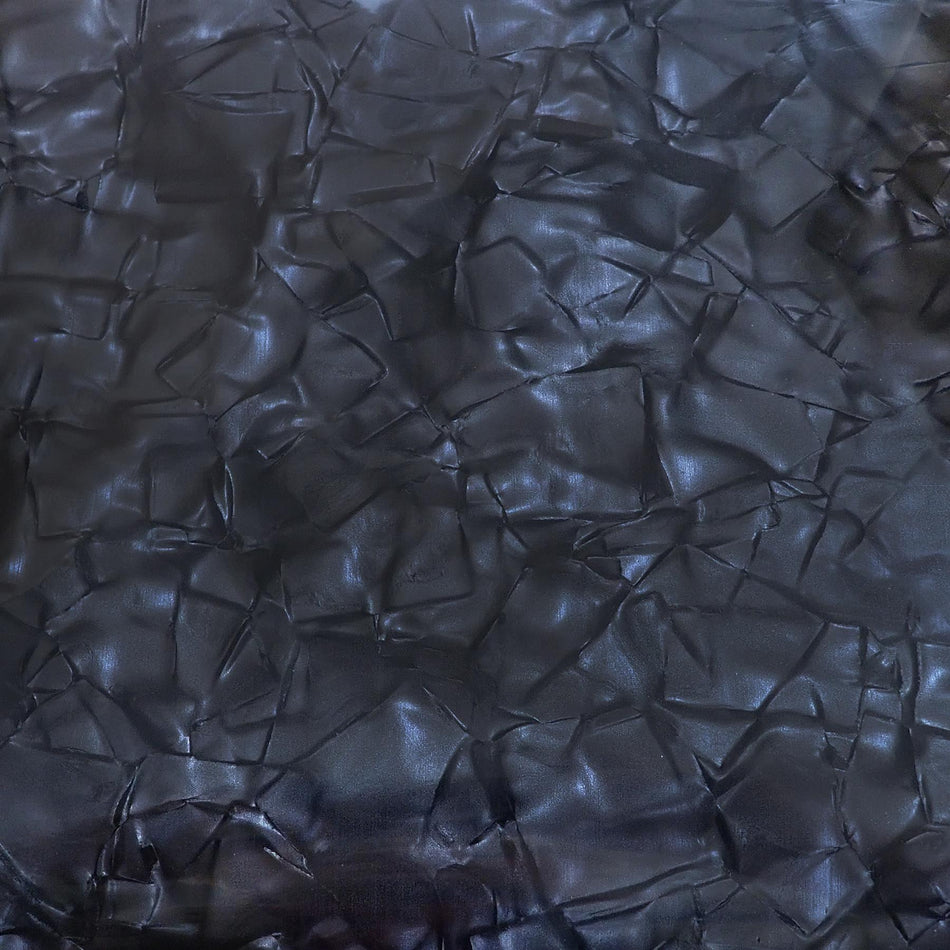 Black Large Pearloid Celluloid Sheet - 1600x700x0.17mm