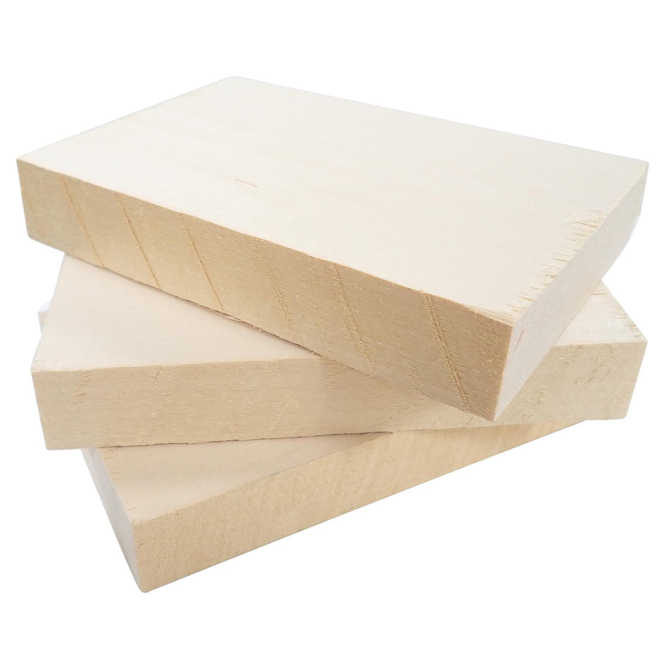 Basswood Carving Block - 150x100x25mm