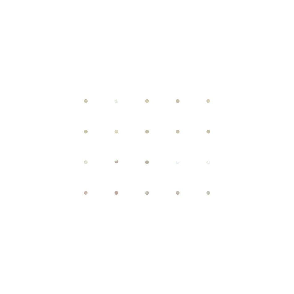 White Mother of Pearl Dot Inlays - 2.35mm, 3/32", Pack of 20, Circle
