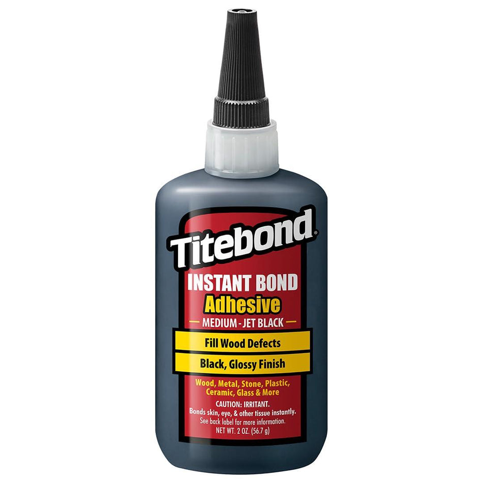 [Titebond] 8211 Medium Jet Black Instant Bond Wood Adhesive - 2oz