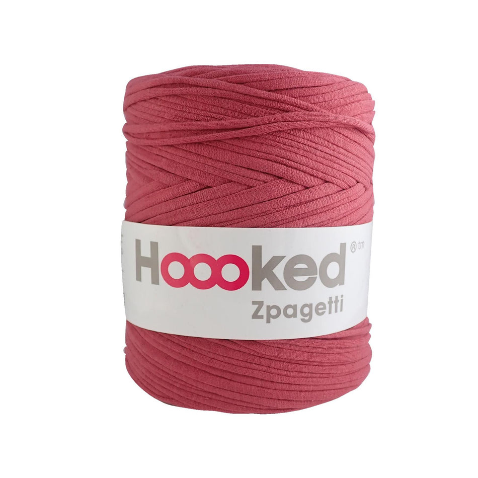 Zpagetti Vintage Red Cotton T-Shirt Yarn - 120M, 700g