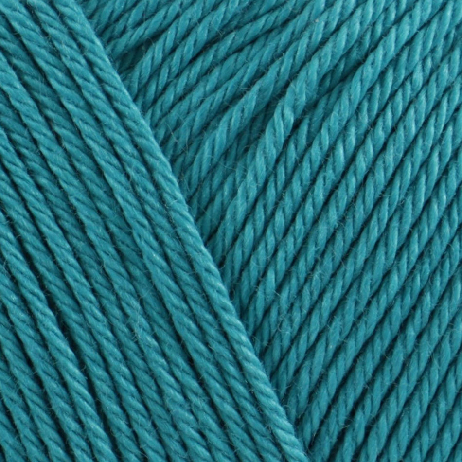 1262414 Giza Cotton 4Ply Teal Yarn - 158M, 50g