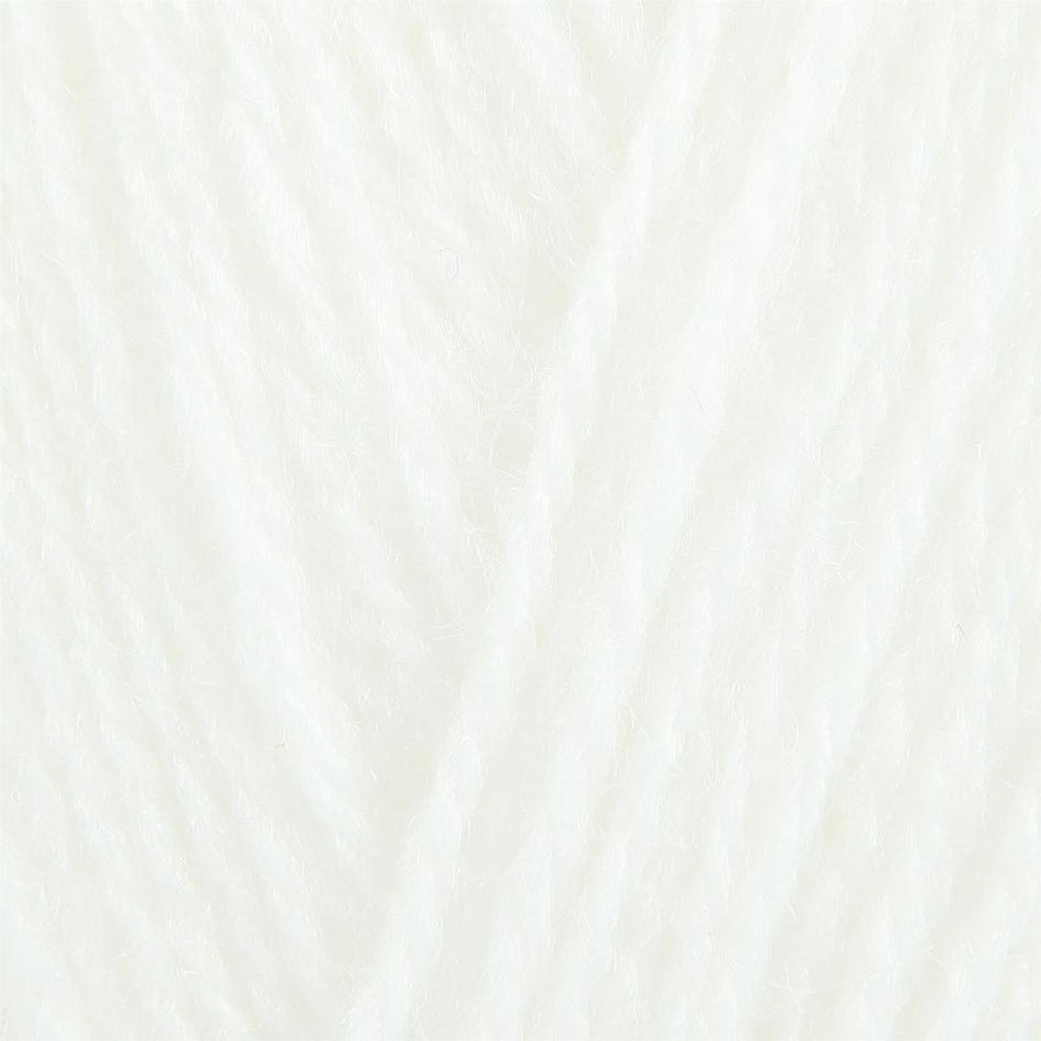3270 Comfort 3Ply White Yarn - 616M, 100g