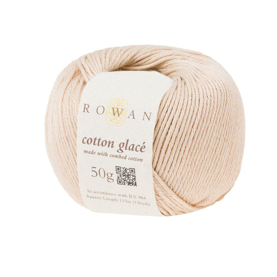 Cotton Glacé Oyster Rg730 100% Cotton Yarn - 50g