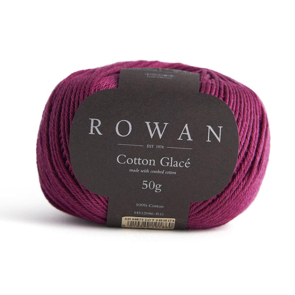 Cotton Glacé Petunia Rg872 100% Cotton Yarn - 50g