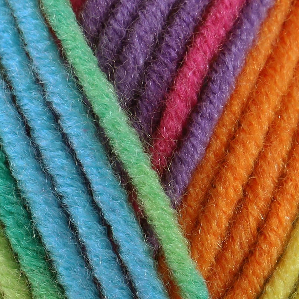 PT1 Party Time Chunky Multi-Coloured Yarn - 100g