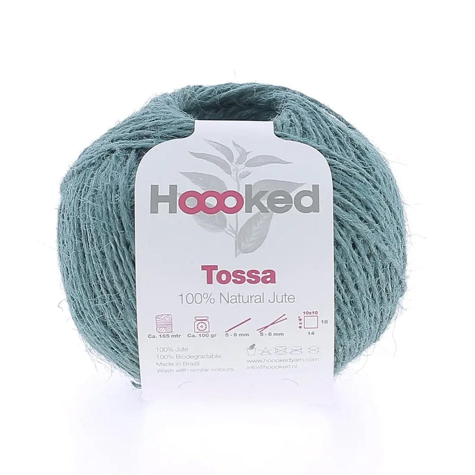 Lush Petrol Tossa 2mm Jute Yarn