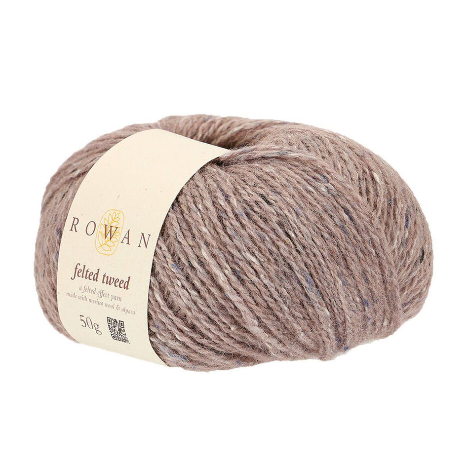 Felted Tweed Aluminium 210 50% Wool 25% Alpaca 25% Viscose Yarn - 50g