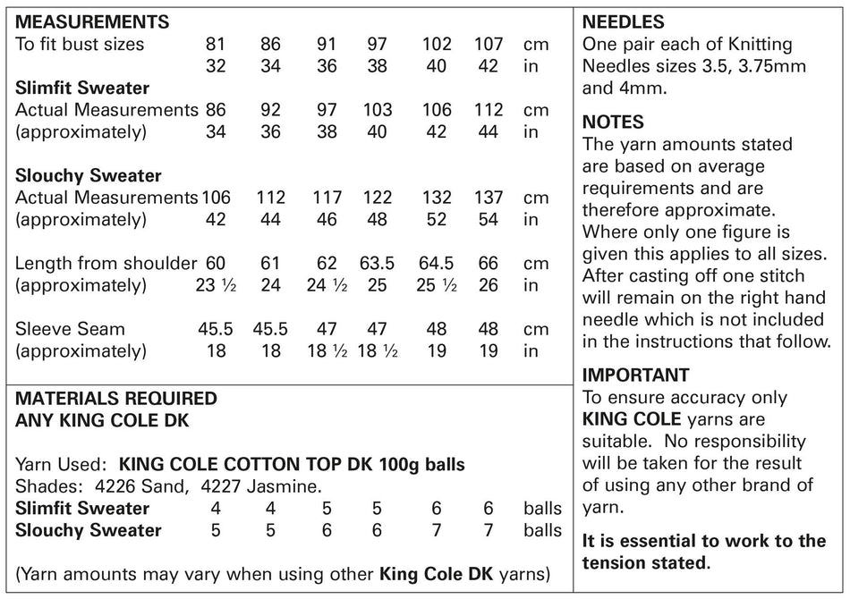 5716 Pattern