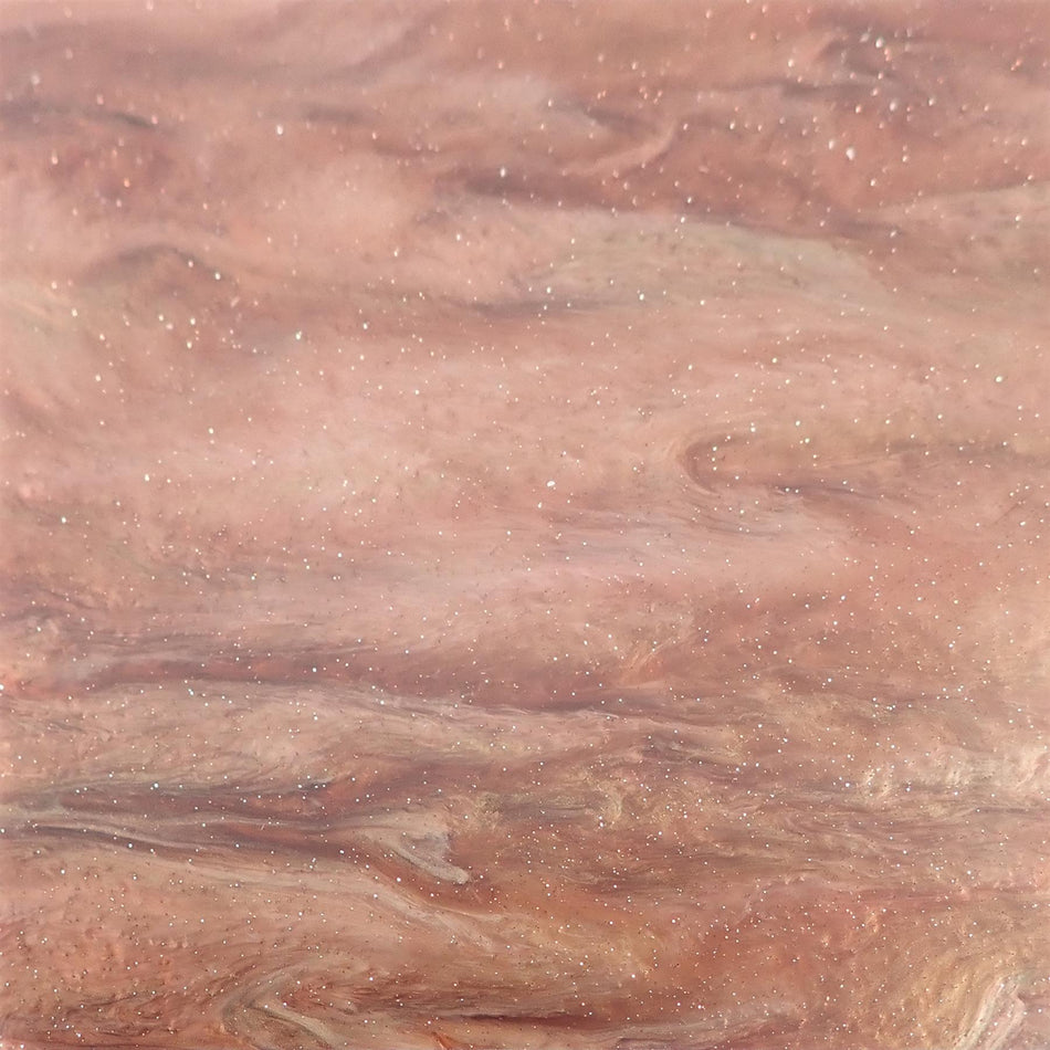 Brown Glittering Pearl Cast Acrylic Sheet (3mm thick)