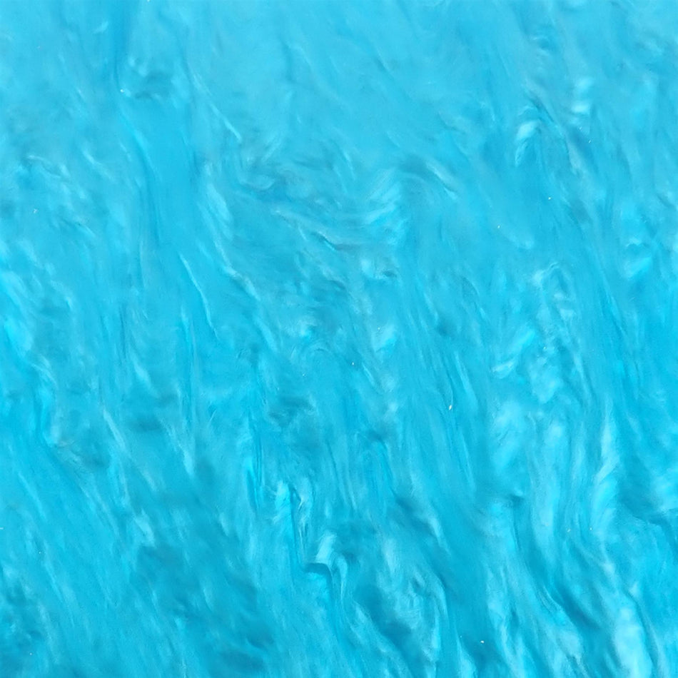 Cyan Pearl Acrylic Sheet - 600x400x3mm