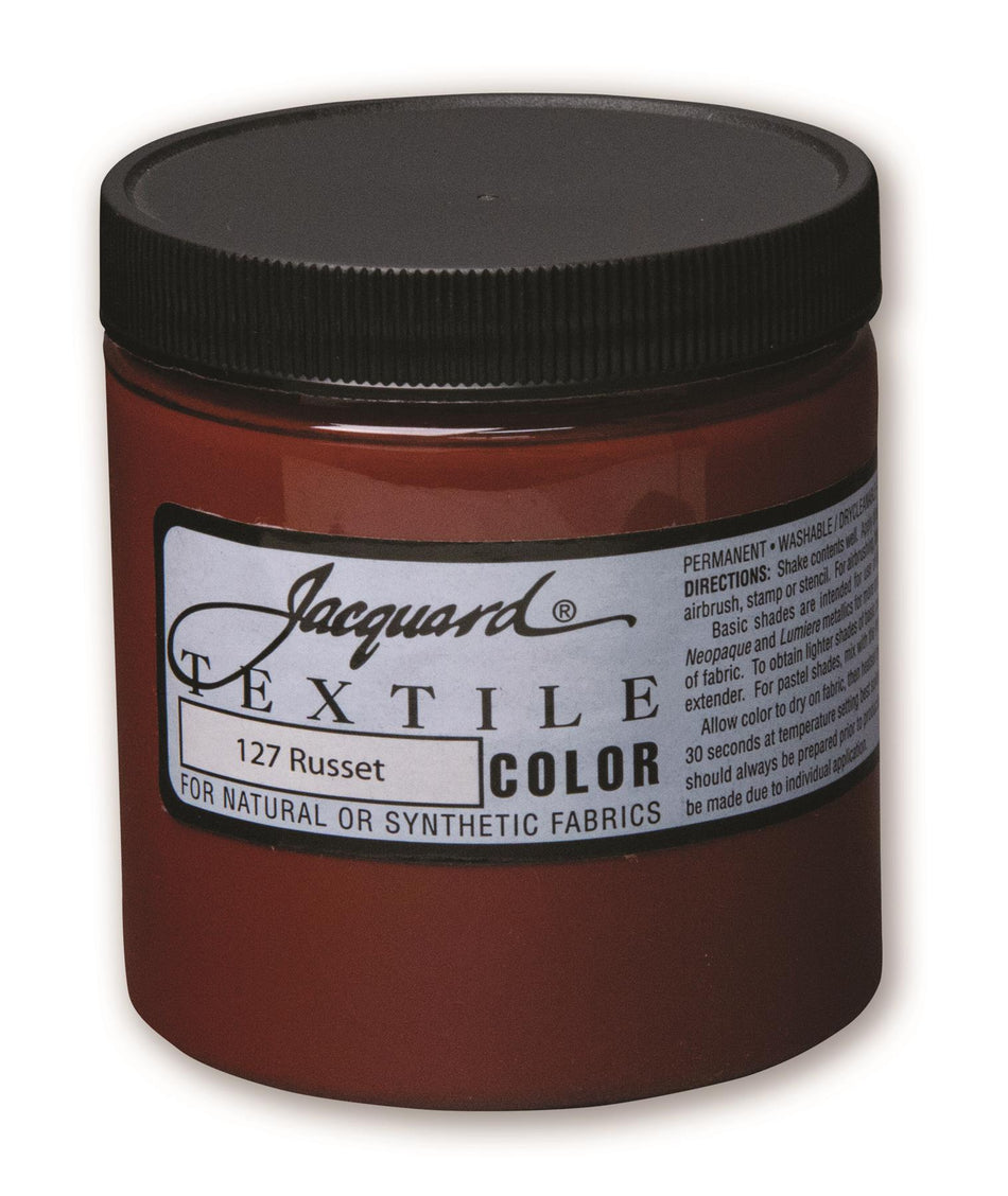 JAC2127 127 Russet Textile Paint - 8 fl oz