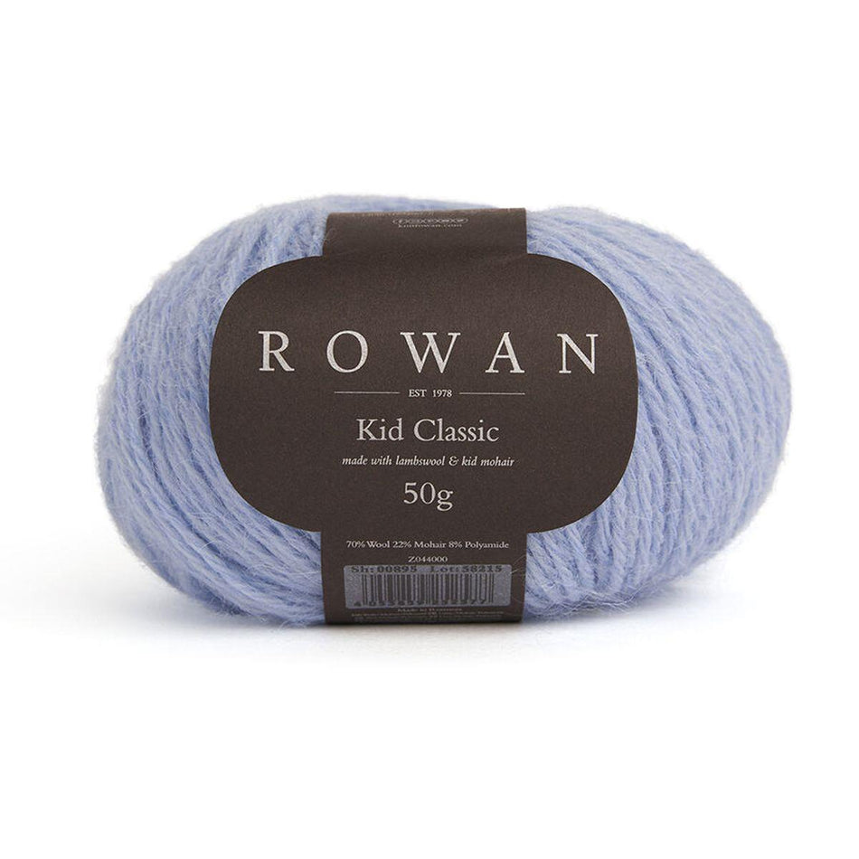 Kid Classic Sky Blue 915 70% Wool 22% Mohair 8% Polyamide Yarn - 50g