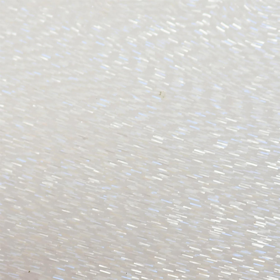 White Confetti Celluloid Laminate Cast Acrylic Sheet (3mm thick)