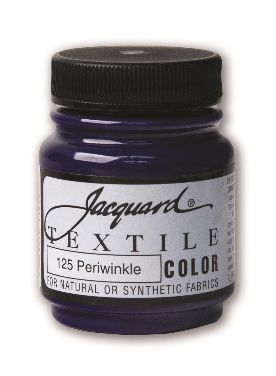 JAC1125 125 Periwinkle Textile Color Paint - 2.25 fl oz