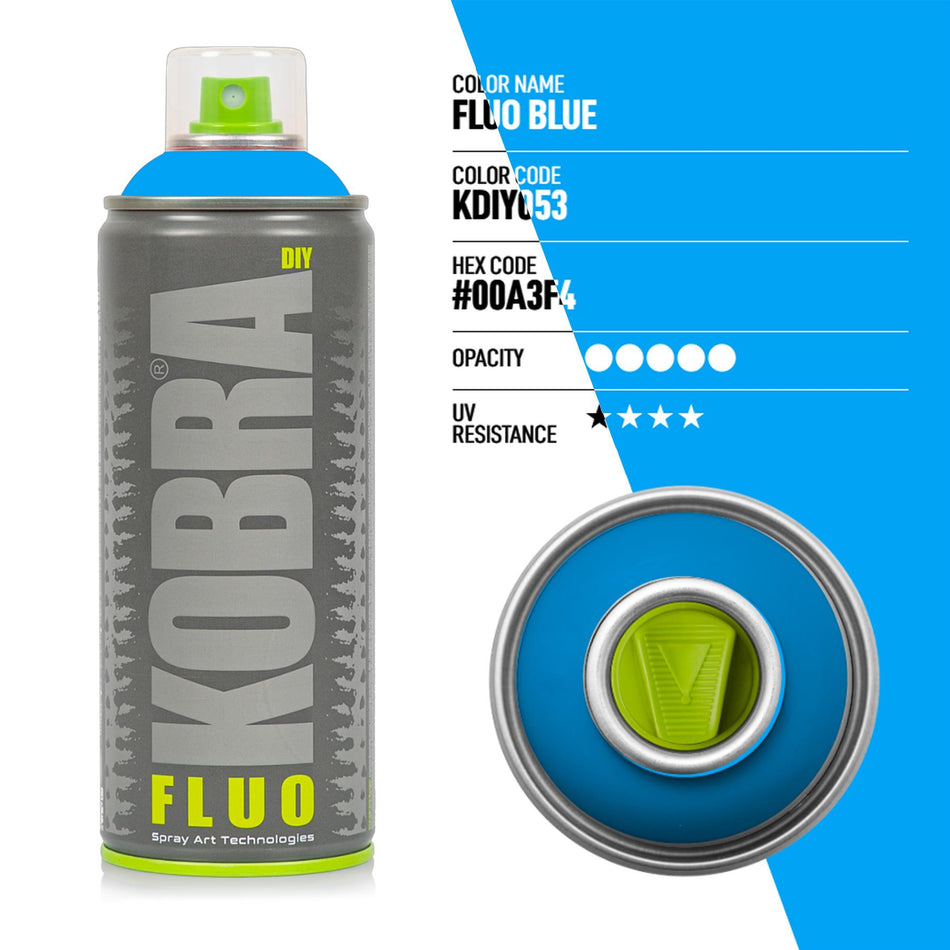 [Kobra] DIY Fluo Blue Spray Paint