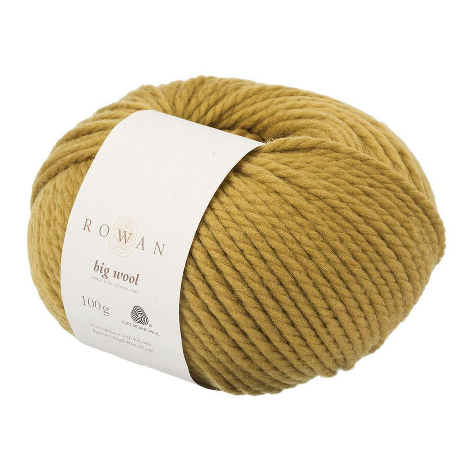 Big Wool Golden Olive 088 100% Wool Yarn - 100g