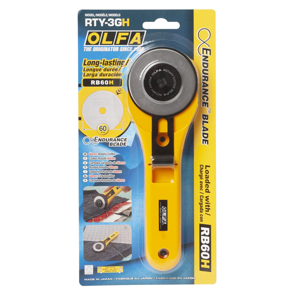 Long Lasting Blade Rotary Cutter - 60mm