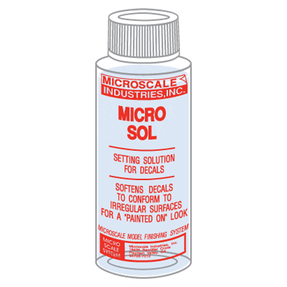 MI2 Micro Sol Setting Solution For Decals - 1Fl. oz.