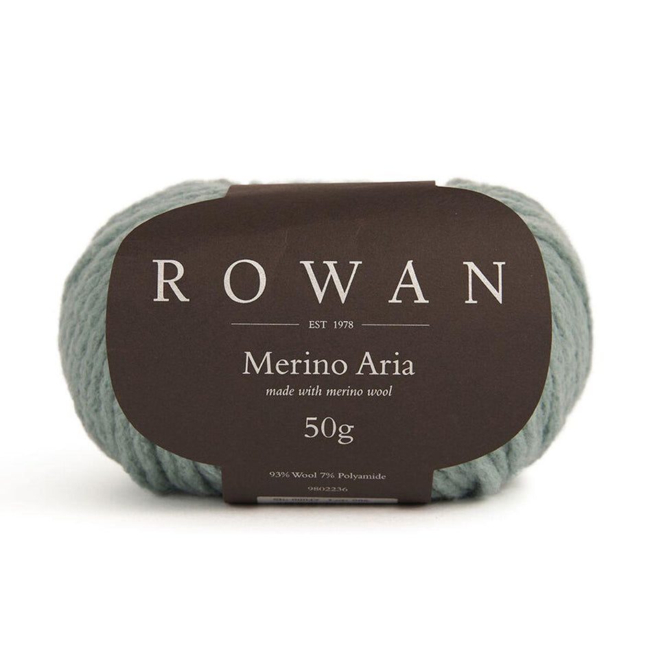 Merino Aria Soft Green 051 100% Wool Yarn - 50g