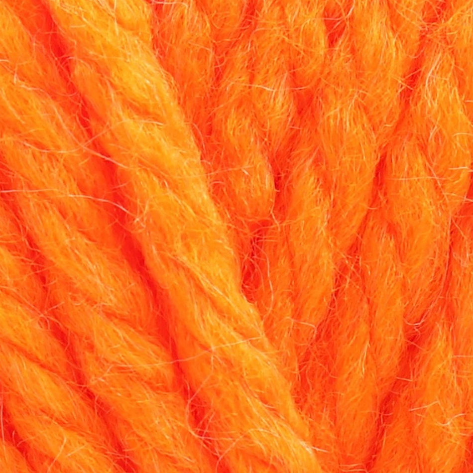 Super Chunky Orange Yarn - 81M, 100g