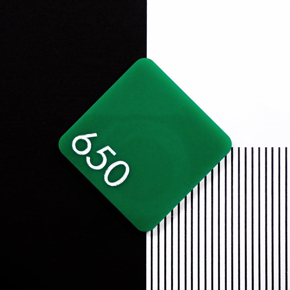 650 Green Cast Acrylic Sheet