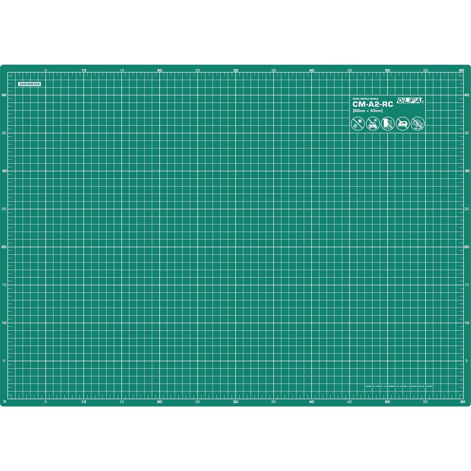 CMA2RC Self-Healing Double-Sided Cutting Mat - 600x430mm, A2