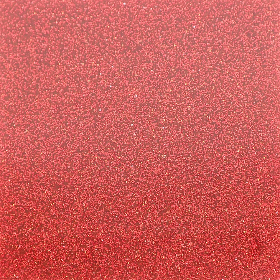 Red Glitter Cast Acrylic Sheet (3mm thick)
