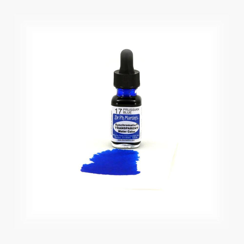 Prussian Blue Synchromatic Transparent Water Color - 0.5oz