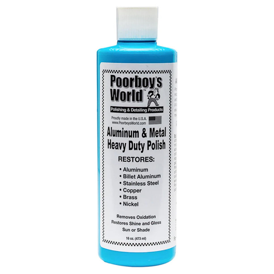 Heavy Duty Aluminium & Metal Polish - 16oz 473ml