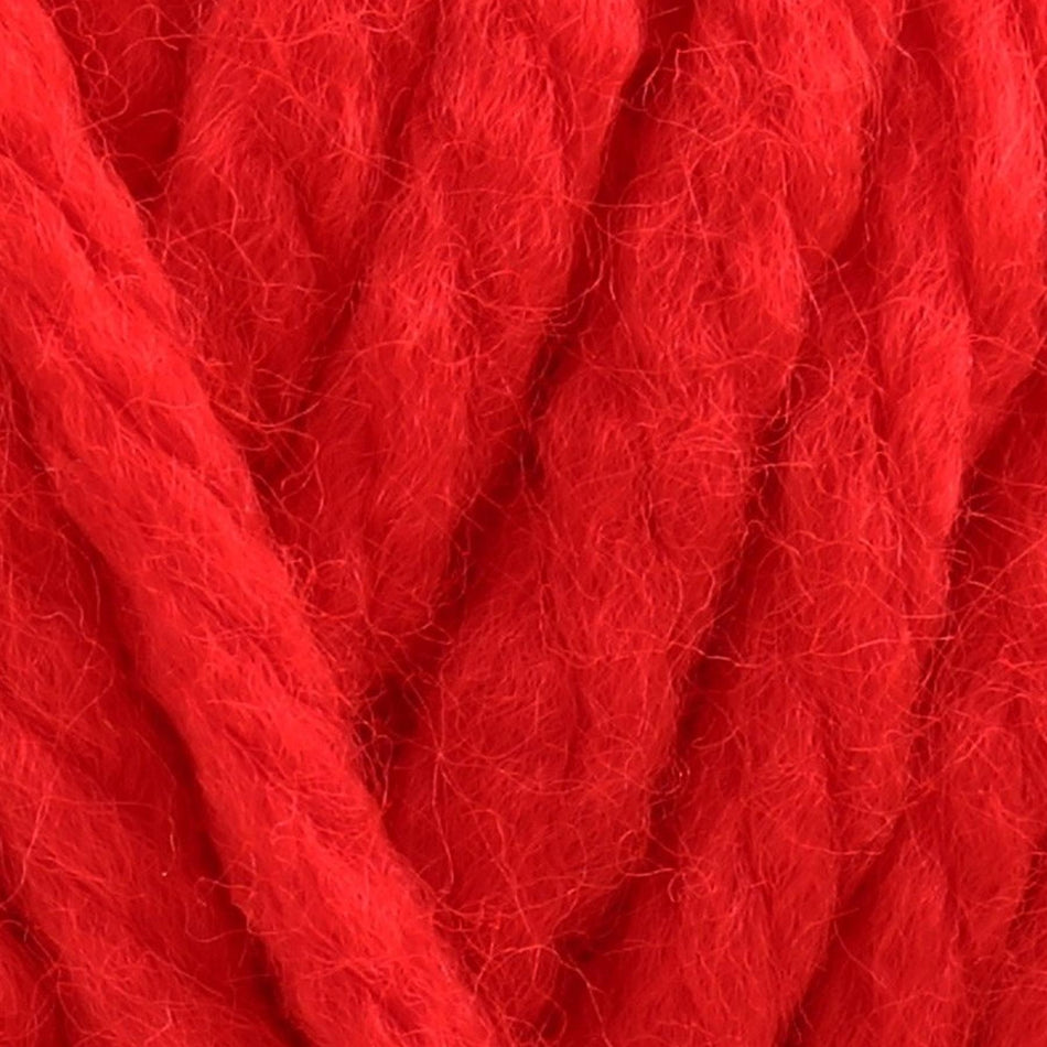 Super Chunky Red Yarn - 81M, 100g