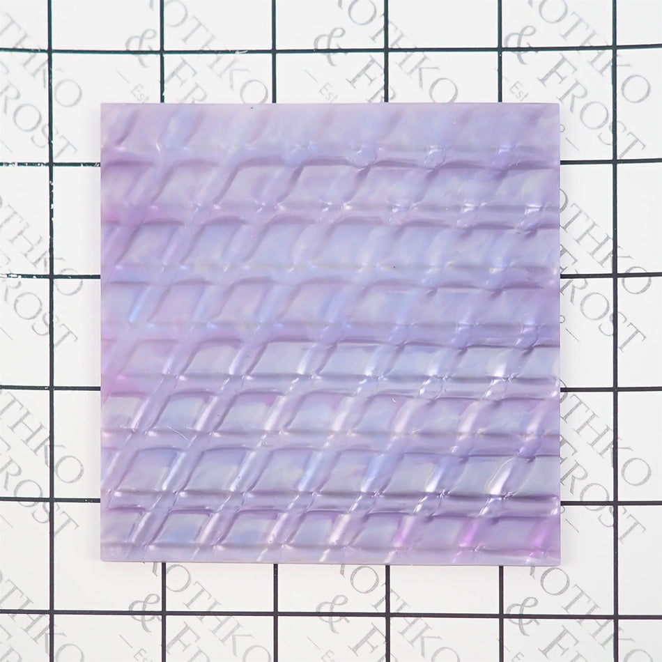 Lilac Purple Snakeskin Acrylic Sheet - 400x300x3mm