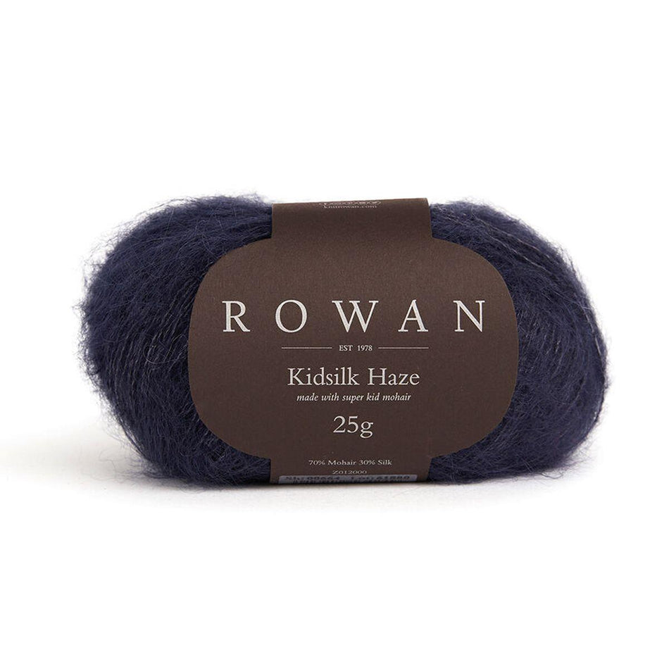 Kidsilk Haze Navy 708 70% Mohair 30% Silk Yarn - 25g