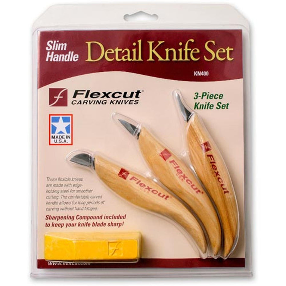 KN400 3-Piece Detail Knife Set
