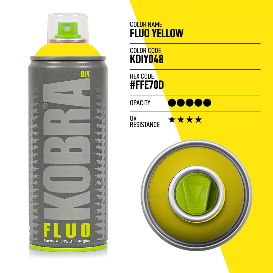 [Kobra] DIY Fluo Yellow Spray Paint