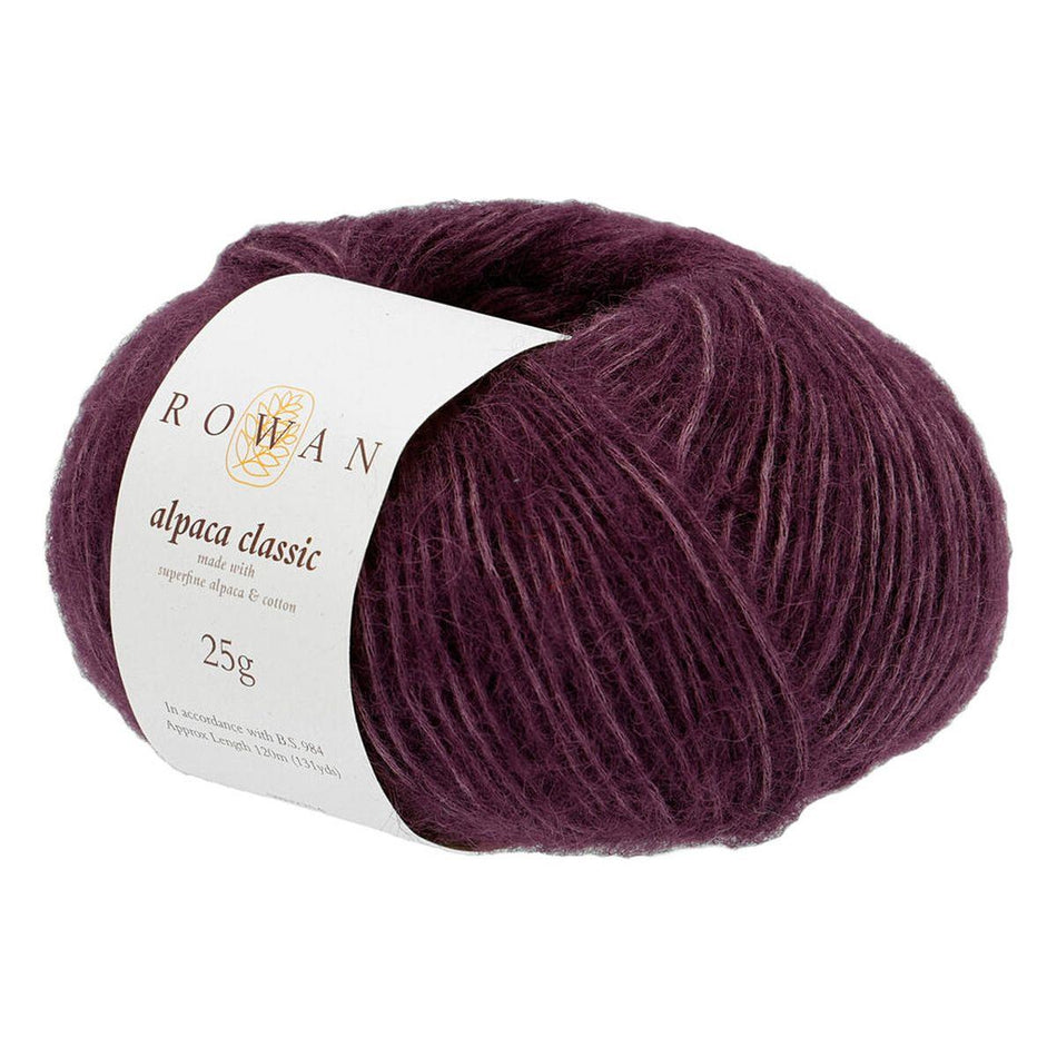 Alpaca Classic Purple Rain 123 57% Alpaca 43% Cotton Yarn - 25g